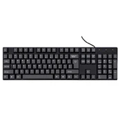 RoGer K1800 Wired Office Keyboard USB kaina