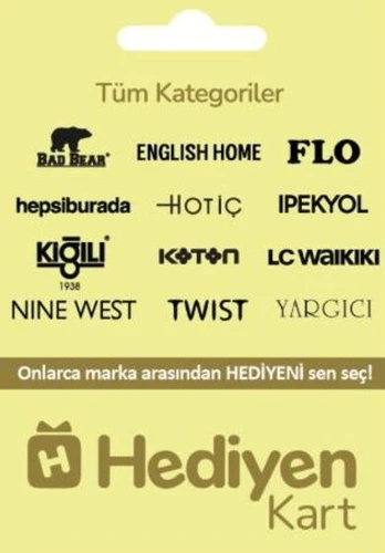 Hediyen Kart -All Access Gift Card 100 TRY Key TURKEY