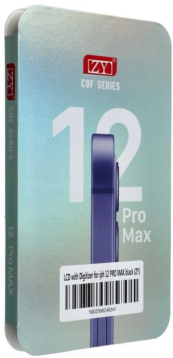 Dėklas Oem LCD Screen iPhone 12 Pro Max with digitizer juodas (ZY-LTPS)