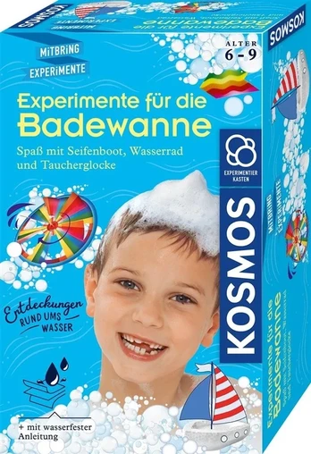 KOSMOS EDUCATIONAL TOY EXPERIMENTS FOR BATHTUB