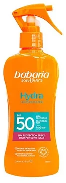 Babaria Sol Hydra Protector Solar Aloe Sfp50 Purškiklis 200ml