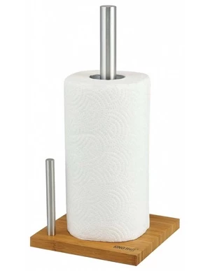Popierinių rankšluosčių laikiklis King Hoff Bamboo KH-3921