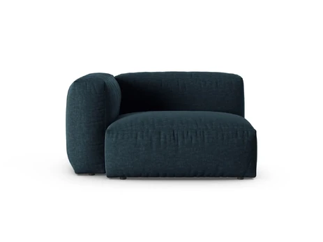Modul Left, "Martina", 1 Seat, 120x120x75, Blue Jeans