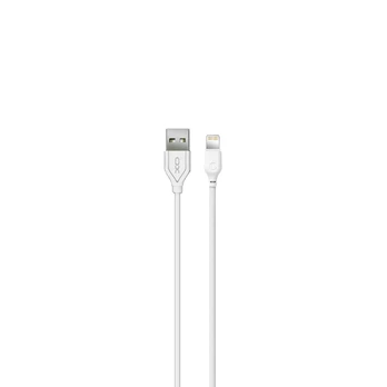 Kabelis XO NB103, 1 x USB/1x USB Type-C, 2 m, balta