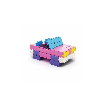 Construction blocks Meli Basic Rožinė 300 el.