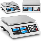 Steinberg Systems Komercinių parduotuvių svarstyklių skaičiavimas LCD RS232 3000 g / 0,05 g kaina