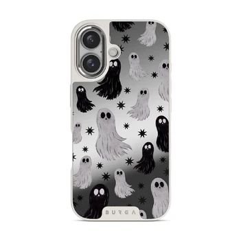 Spooky - iPhone 16 Case, Elite Mirror Light (MagSafe) / Silver