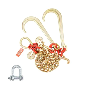G80 60 cm vilkimo grandinė su kabliais