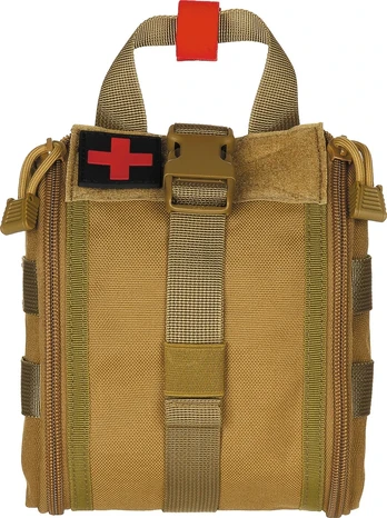 MFH Pouch First Aid small "MOLLE" coyote tan