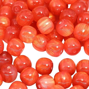 Karoliukų rinkinys, Red (10pcs/set)
