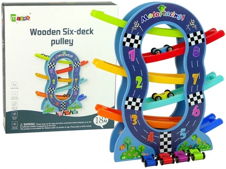 Automobilių trasa Lean Toys Motoracing