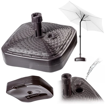 Skėčio pagrindas Kvadratinis sodo skėčių stovas 39cm Svoris