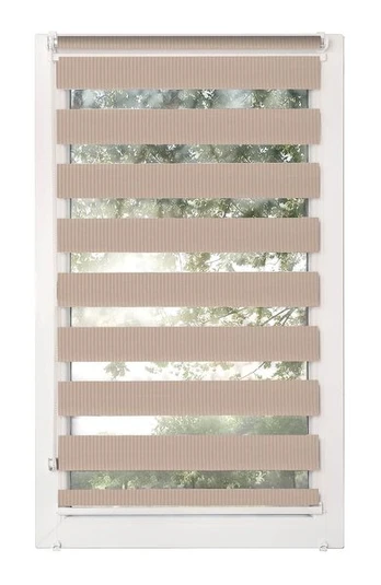 Roletas MINI Diena-Naktis DN 03 SMĖLIO, 85x150 cm