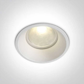 12W LED įleidžiamas šviestuvas, baltas, 2700K, 10112TP/W/EW