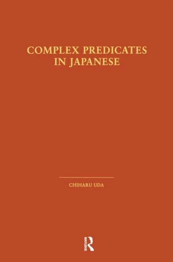 Complex Predicates in Japanese