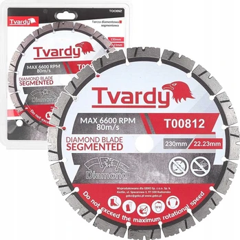 Tvardy segmentuotas deimantinis diskas 230x12x22,23 mm (25)