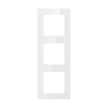 Triple frame socket Avatto N-TS10-Frame-W3 (white)