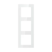 Triple frame socket Avatto N-TS10-Frame-W3 (white) kaina