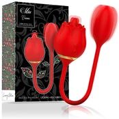 Klitorio stimuliatorius MIA VIENA DOUBLE PLEASURE LICKING + EGG VIBRATING kaina