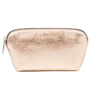 SEGALI - Leather bag etue A4 Gold
