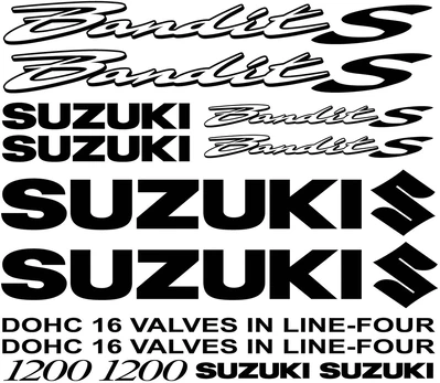 Suzuki 1200 bandit S motociklo lipdukai – TR-453
