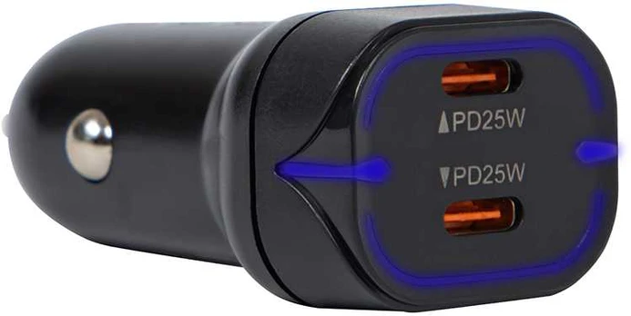 Blow USB-Cx2 50W G50B automobilinis įkroviklis