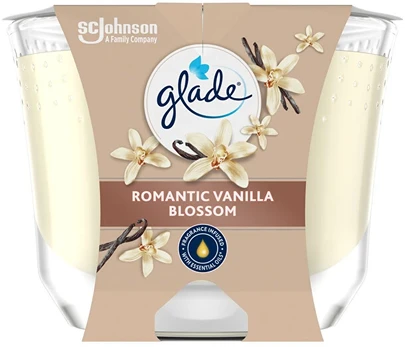 Glade Scented candle Romantic Vanilla Blossom 204 g