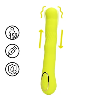 Loveline By Shots Wiggle G-Spot Vibrator - Lime Passion
