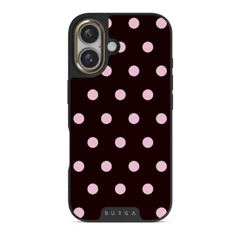 Berry Bliss - iPhone 16 Case, Elite Dark (MagSafe) / Gold