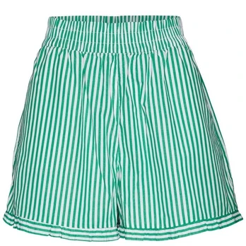 Šortai moterims, Žalia, NMLISA HW RUFFLE SHOR