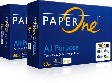 Biuro popierius PaperOne ALL PURPOSE A4 80g 500lapų (B+ klasė)