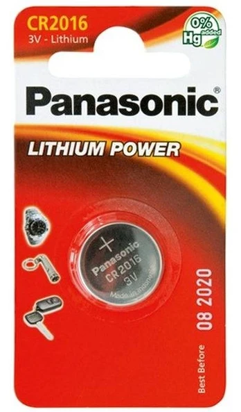 Baterija Panasonic Lithium CR2016 (2 vnt.)