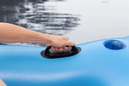 Island Swimming Mattress Hydro Force 300/287cm BESTWAY kaina