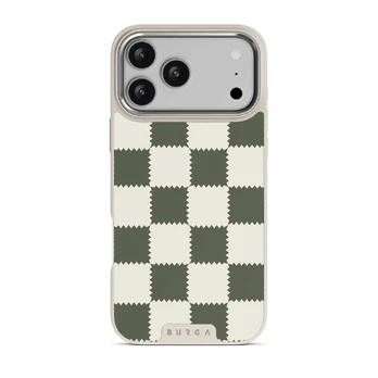 Retro Grid - iPhone 17 Pro Max Case, Elite Light (MagSafe) / Silver