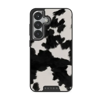 Achromatic - Samsung Galaxy S25 Case, Elite Dark (Magnetic) / Silver