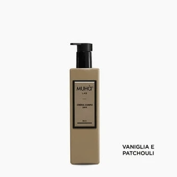 Kūno kremas MUHA VANIGLIA E PATCHOULI 230ml