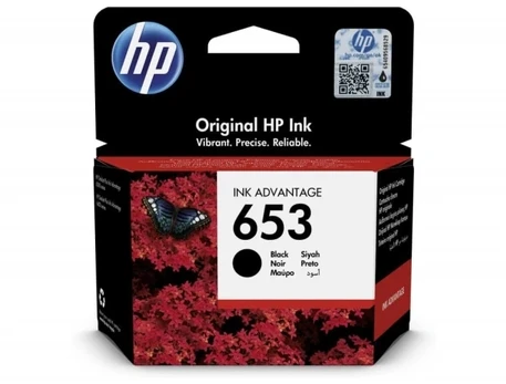 HP Ink 3YM75AE / 653 Juodas