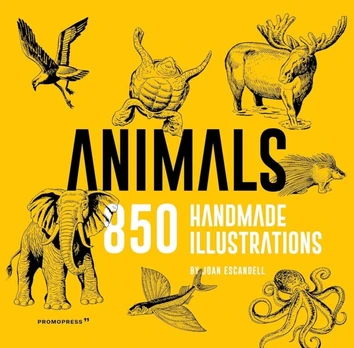 Animals: 850 Handmade Illustrations