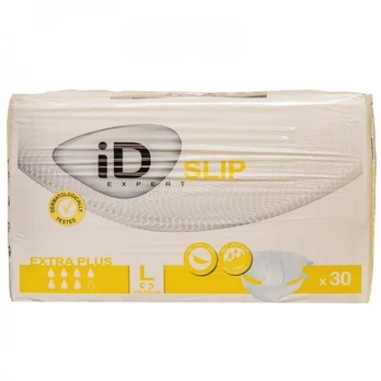 Sauskelnės iD Expert Slip Extra Plus L, 30 vnt.