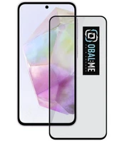 OBAL:ME 5D Glass Screen Protector for Samsung Galaxy A35 5G Juodas