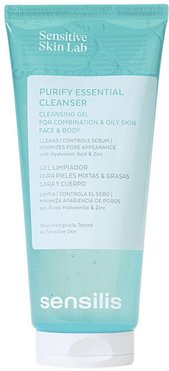 Sensilis PURIFY ESSENTIAL CLEANSER cleansing gel 200 ml