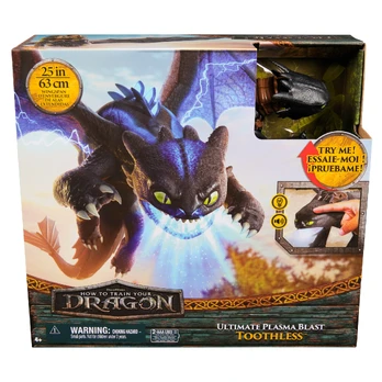 DRAGONS Interaktyvus plazma šaudantis slibinas Nakties Įniršis