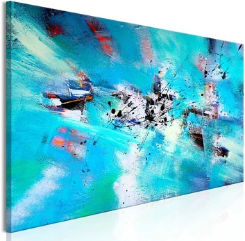 Artgeist Paveikslas - Snow Fun (1 Part) Narrow 135x45
