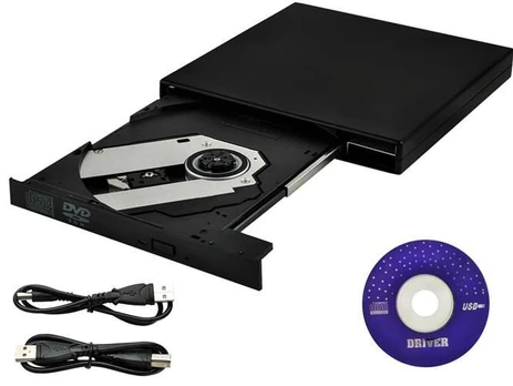 Išorinis kietasis diskas Nešiojamas išorinis diskas + CD įrašymo įrenginys