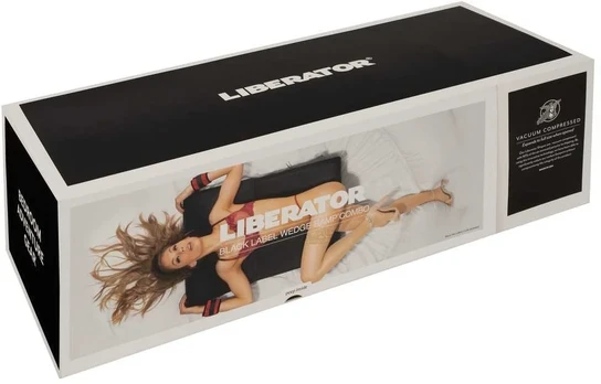 Liberator Wedge/Ramp Black Label w/cuffs baldas seksui