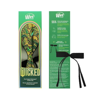 Wet Brush Wicked Elphaba Kit 2.0 plaukų šepetys