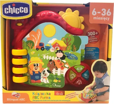 Interaktyvi knyga vaikams Chicco Ūkis, 145607