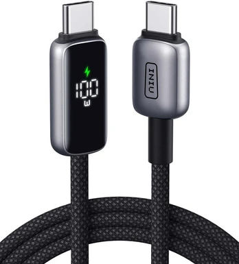Kabelis USB INIU INIU CD11 kabelis USB USB 2.0 2 m USB C 0,48 Gbit/s 100 W Juodas