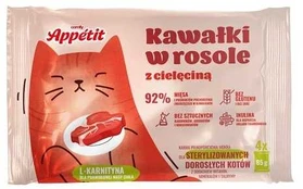 Comfy Appetit Sterilized Veršiena sultinyje 4x85g