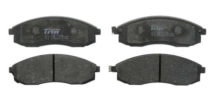 TRW GDB3124 Brake pad set